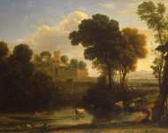 Gellee Claude Le Lorrain Italian Landscape  - Hermitage